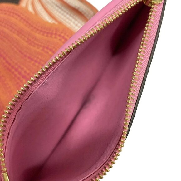 Auth LOUIS VUITTON LV x YK Porte Foyle Victorine M82111 Monogram Multi - - Picture 4 of 11